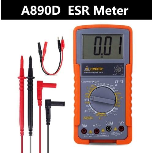Smart Multimeter 1000V 20A 10A Digital Capacitance Avometer Ohm Hz AC DC Current Voltage Meter Multimetro Diode Measurement
