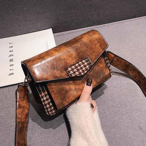 Spring New Fashion Women Shoulder Bag Chain Strap Flap Designer Handbags Clutch Bag Ladies Messenger Bags With Metal Buckle