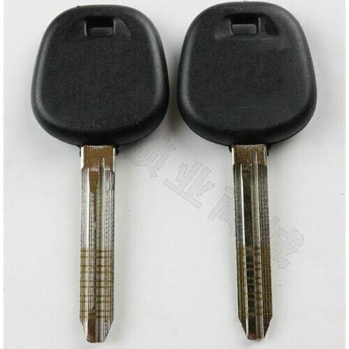 10PCS/LOT TOY43AT Engraved Line Key for Toyota Camry Reiz Corolla Car Key Scale Shearing Teeth Blank