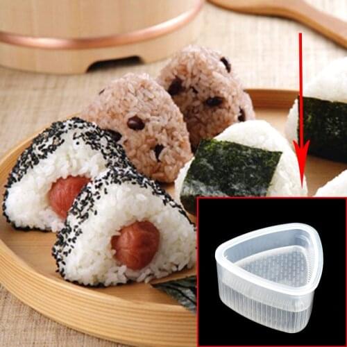 2PCS/1 Set Sushi Mold Rice Ball Bento Press Maker Mold DIY Tool Sushi Tools Kitchen Gadgets