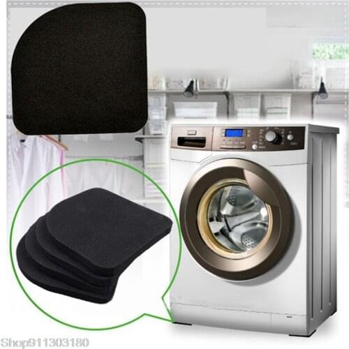 4pcs Washing Machine Anti Vibration Pad Shockproof Nonslip Feet Mat Refrigerator Floor Furniture Protection Noise reduction Mat