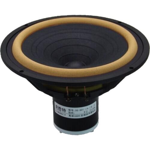 6.5-inch HIFI full-range speaker DIATONE P-610S re-engraved aluminum basin frame leather edge aluminum nickel cobalt magne