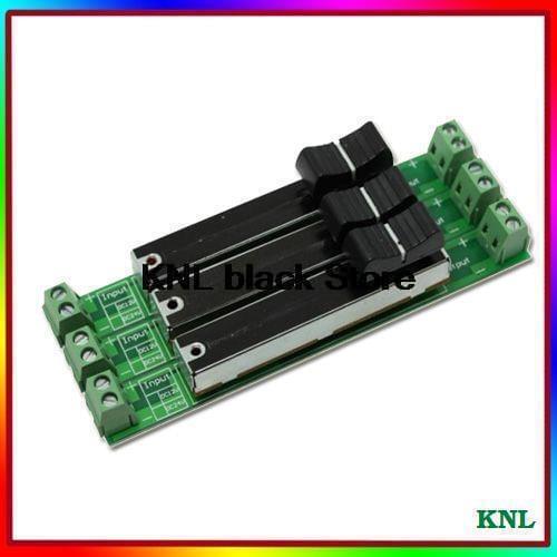 7pcs/lot! Sliding Type Dimmer, DC12-24V 3 Channels Simple Easy Led Dimmer Dimming Led Controller Wholesale