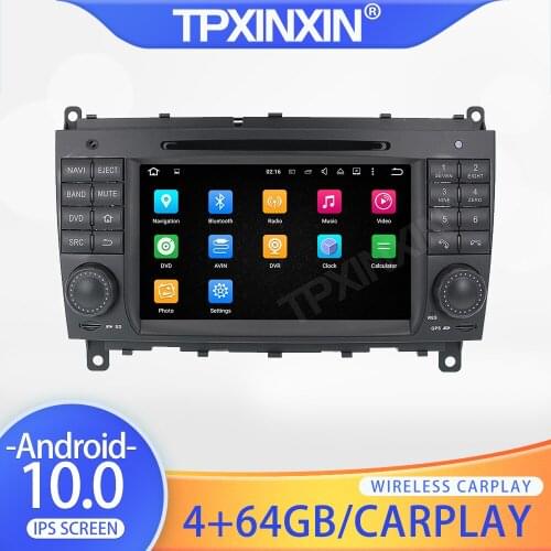For Mercedes Benz CLK W209 2006 - 2012 CLS W219 2004 -2008 Android Car Radio Multimedia Video DVD Player Navigation HeadUnit GPS