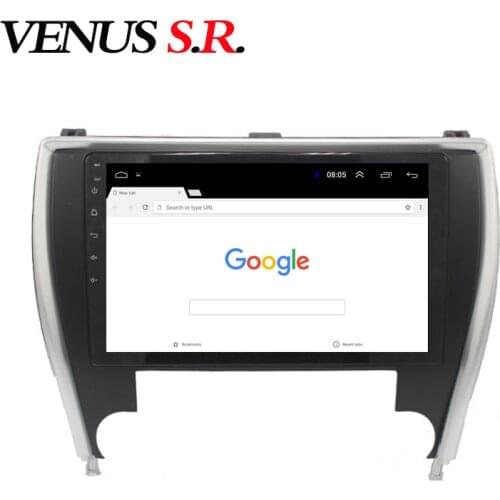 VenusSR Android 9.1 Car DVD Player GPS Navigation Multimedia For Toyota Camry Middle East&USA 2015-2017 radio car stereo BT WIFI
