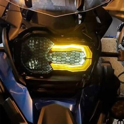 For BMW R1250GS Adventure R 1250 GS R1200GS LC ADV 2018 2019 2020 2021 Motorcycle Headlight Bracket Protector Grille Guard Cover