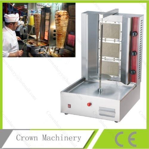 LPG gas shawarma kebab machine for sale; Gas Mini Kebab grill