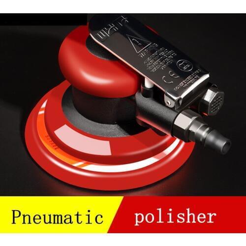 Pneumatic grinder small 5-inch sander dust absorption sandpaper polishing machine automobile waxing air grinder