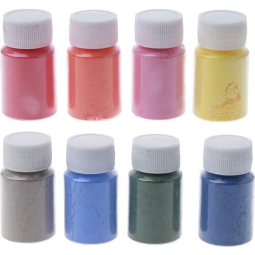 8 Colors Thermochromic Temperature Activated Pigment Color Changing Resin Powder