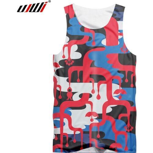 UJWI Men's Sleeveless Tank Tops