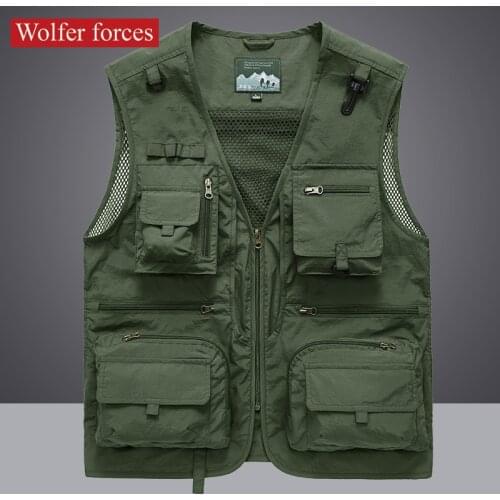 Wolfer forces Men's Vests With Pockets