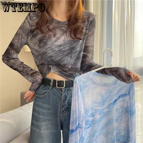 Женские шелковые футболки WTEMPO China At AliExpress