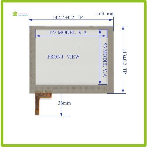 ZhiYuSun 142mm*113mm TR5-057F touch sensor NEW 5.7inch 5line touch panel glass 141*113 forIndustrial application made in taiwan