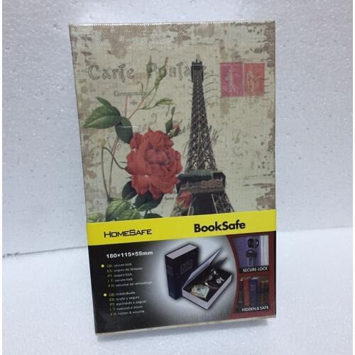 18cm*11.5cm*5.5cm BooksSafes Creative Safes Box Password Open Simulation Savings Bank