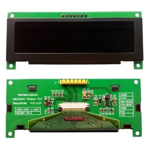 3.12 inch 7P SPI Blue OLED Module SSD1322 Drive IC 256*64