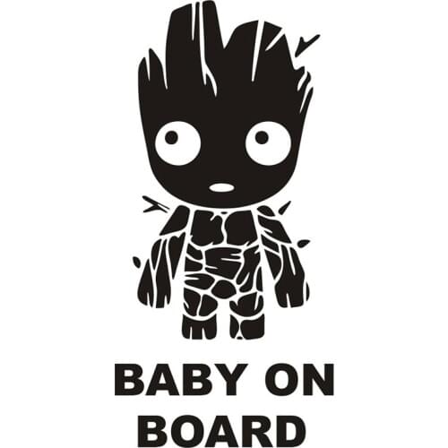 Car Sticker Baby on Board Funny Creative Decor Automobiles Motorcycles Exterior Accessories Vinyl Decals for Bmw Audi Ford Honda