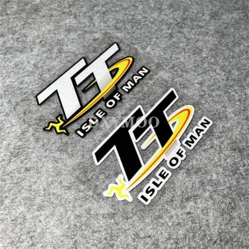 Car Stickers Applique Motorcycle Helmet GP Racing Bike Decal Tape or TT Isle of Man