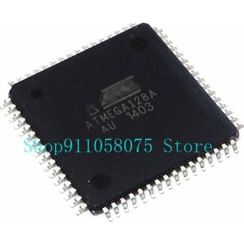 Free freight ATMEGA128A-AU TQFP-64 5pcs