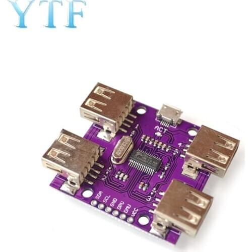 CJMCU-204 Hi-Speed USB 2.0 HUB DC Controller 4 Port USB Hub 5V 500mA