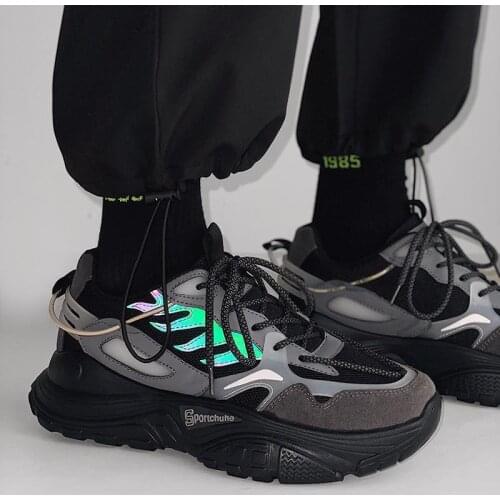 2021 Fashion Men Sport Shoes Breathable Street Style Man Chunky Sneakers Spring Comfortable Mens Casual Shoes Running Jogging