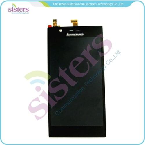 Wholesale Original LCD Display Touch Screen Digitizer Assembly For Lenovo K900 Free Shipping