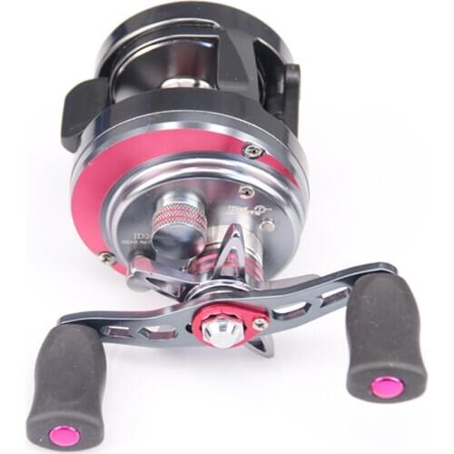 Fishing Reel JD Series 7+1 Stainless Steel Bearing Metal Wire Cup Carbon Fiber Brake Drum Wheel