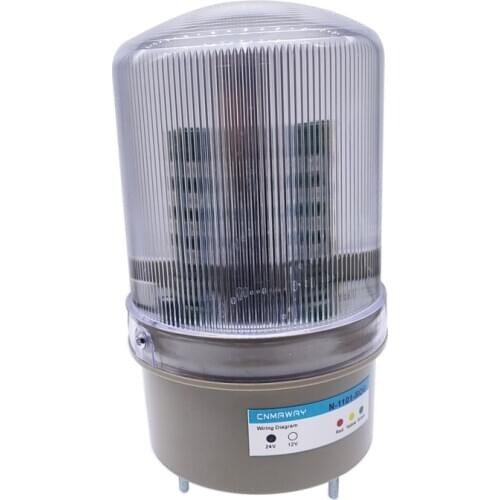 Strobe Signal 12V-24V Warning light with Buzzer 3-color N-1101J-ROG LED Lamp Flashing Light green/yellow/red Indicator light