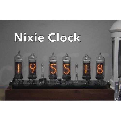 IN-14 glow tube clock former Soviet Union IN14 electronic clock creative gift retro tube