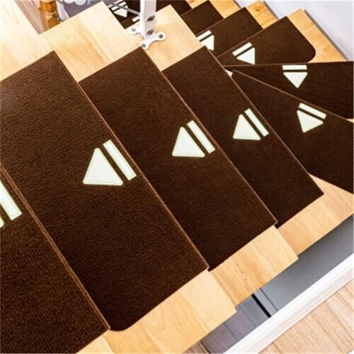 Luminous Mat Step Pad Keep Warm Floor Mat Easy Clean Stairs Door Mat Anti-skid Mats Avoid Autohesion Rug Carpet
