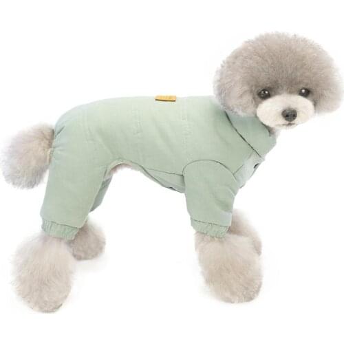 Warm Pet Coat Jacket Winter Casual Pet Dog Clothes Four Legs Jumpsuit Puppy Clothes Small Dog Costume Apparel Outfit