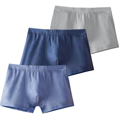 Boys Underwear 3PCS Children Panties Boys Modal Boxer Shorts Childrens Panties Kids Underwear For 2-16 years Teenagers Panti