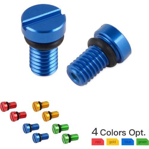 M5x 0.8 Air Valve Cap Screw For KYB SHOWA Fork Yamaha YZ YZF WRF 65 85 125 250 400 426 450 YZ125X 250FX YZ250F YZ450F WR250F