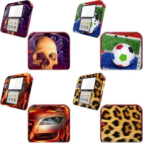 Waterproof High Quality Fashion Vinyl Skin Sticker Cover Protector for Nintendo 2DS skins Console Stickers