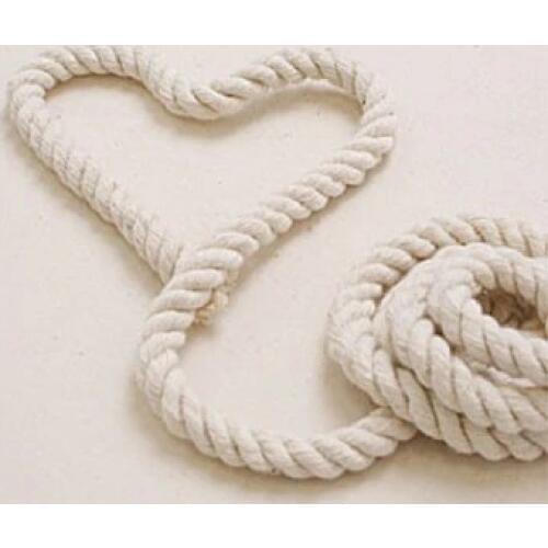 ZAKKA 5mm 100% Cotton Rope DIY Jewery Accessories Hand-woven Packing Belt 20yards Twisted Cotton Cord C-06