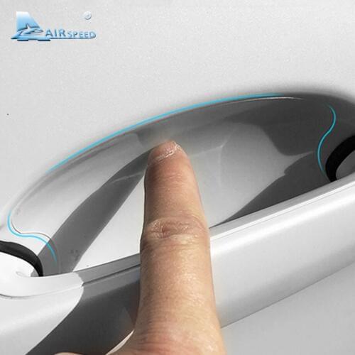 Airspeed TPU Car Door Handle Protective Film for BMW X1 X3 X4 X5 X6 1 2 3 4 5 7 Series 3GT 5GT Scratch Resistant Car Accessories