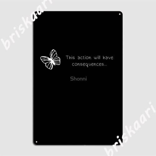 Life Is Strange Metal Signs Wall Mural Vintage Plaques pub Garage Tin sign Posters