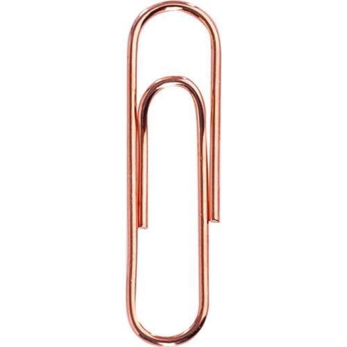 160pcs Mini Metal Paper Clips Bookmarks Photo Letter Binder Clip Stationery Tool