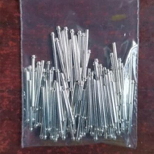 18pcs D1mm*18mm*1.5mm*0.8mm module power pin Cylindrical head cap straight needle tin-plating