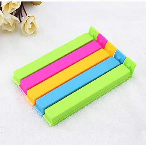 5Pcs/10Pcs 7/11cm Portable New Kitchen Storage Food Snack Seal Sealing Bag Clips Clamp Plastic Tool Sealer Accessories