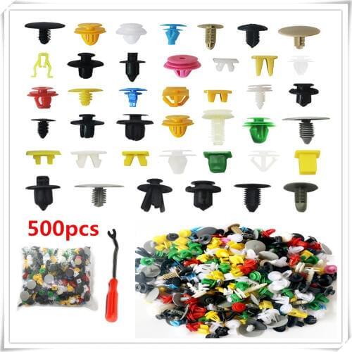 Car Mixed Fastener Door Panel Bumper Clips Engine Cover Fender for Nissan NV200 Nuvu NV2500 Forum Denki 350Z Zaroot