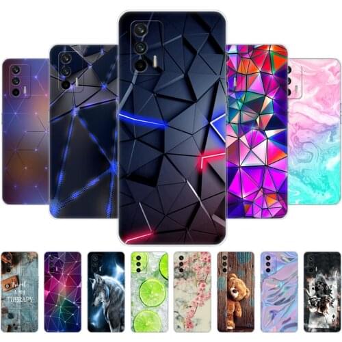For Realme GT 5G Case Silicon Back Cover Phone Cases For OPPO Realme GT 5G Soft Case RealmeGT 5G RMX2202 coque 6.43" TPU bumper