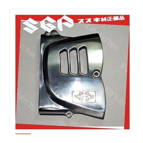 For Suzuki GN250 chain cover version of `silver paint original accessories