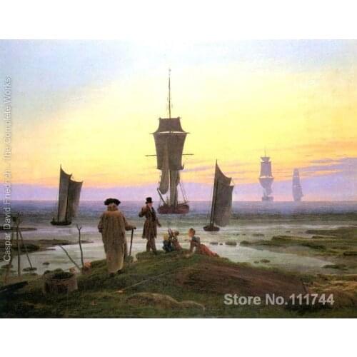 The life stages Caspar David Friedrich paintings for sale Landscape art Handmade High quality