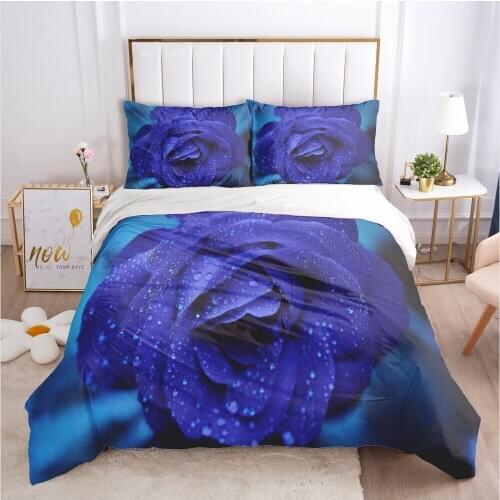 3D Bed Linen Set Flower Designer Duvet Cover Set Bedding Sets Quilt Covers and Pillow cases Full Twin Single Size Bedclothes