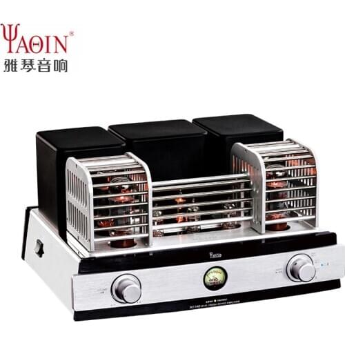 Yaqin MS-34D tube amplifier Bluetooth APT-X 5.0 integrate amplifier HiFi EL34*4 power amplifier With remote control