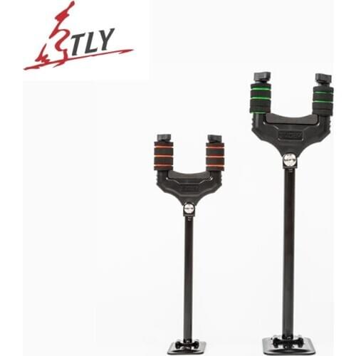 AROMA New Long Arm Aluminium Alloy Wall Hanger Hook Holder Stand Bass Guitar Ukelele Violin Neck Support Racks with Foam Cushion