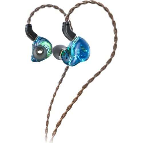 Fiio FD1 1DD Beryllium Plated Dynamic Driver In-ear Earphone IEM with 2Pin 0.78mm Connectors Detachable Cable Strong Bass Earbud