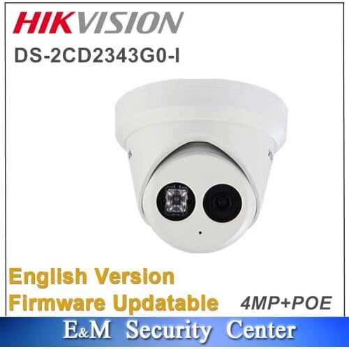 Wholesale Original Hikvision DS-2CD2343G0-I 4Mp IPC Replace DS-2CD2342WD-I DS-2CD2335-I IR Turret Network Camera