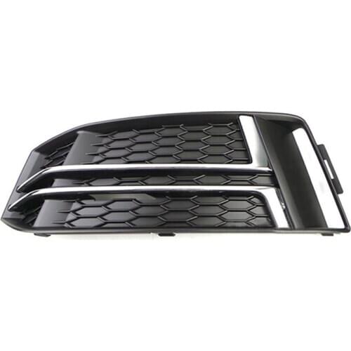 Auto Front Left Right Bumper Fog Lamp Honeycomb Lower Mesh Grille for Audi A4 B9 2017 2018 2019 8W0807681F 8W0807682F