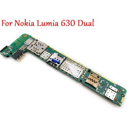 Full Work Original Unlocked Motherboard For Nokia Lumia 630 RM-978,636 RM-1027,638 RM-1010 Logic Circuit Electronic Panel